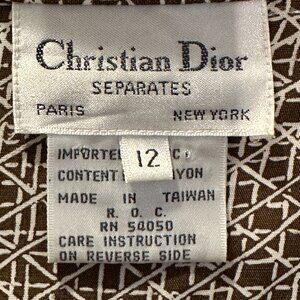 Dior Drop-Sleeved Blouse